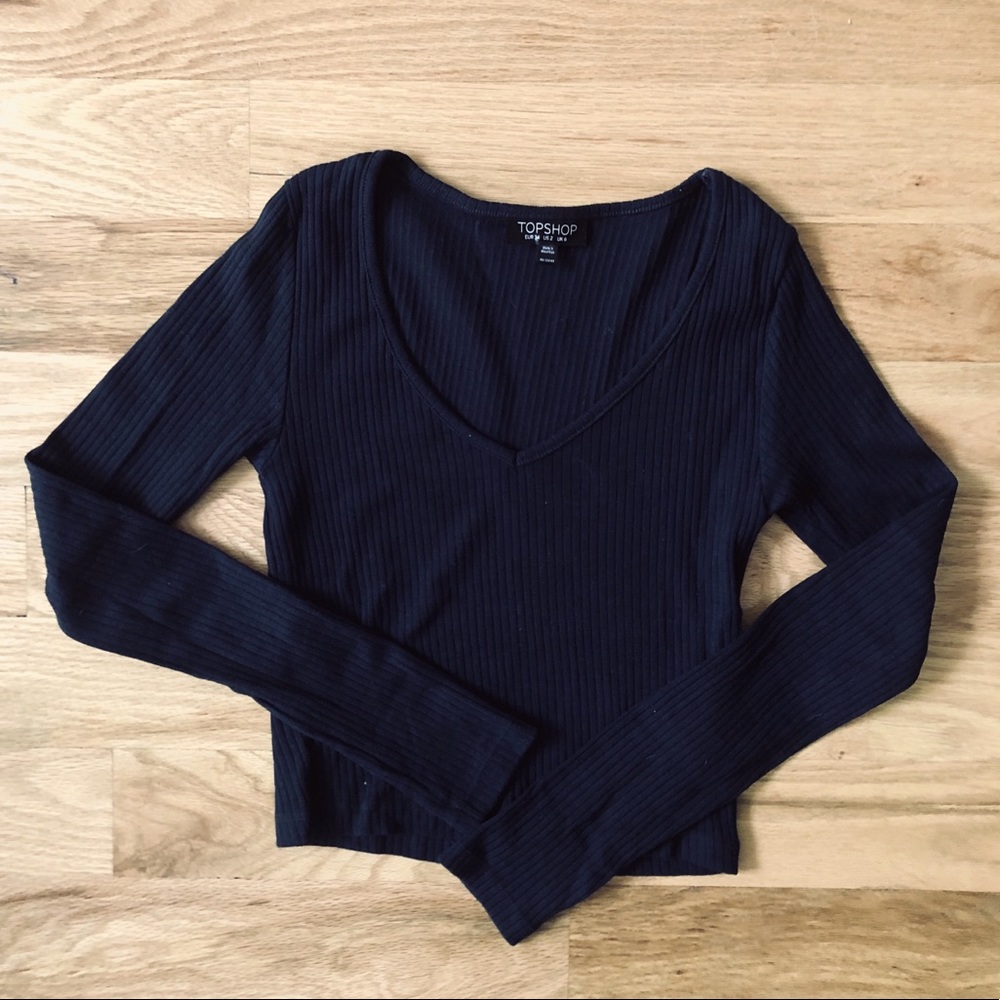 Topshop V-Neck Top